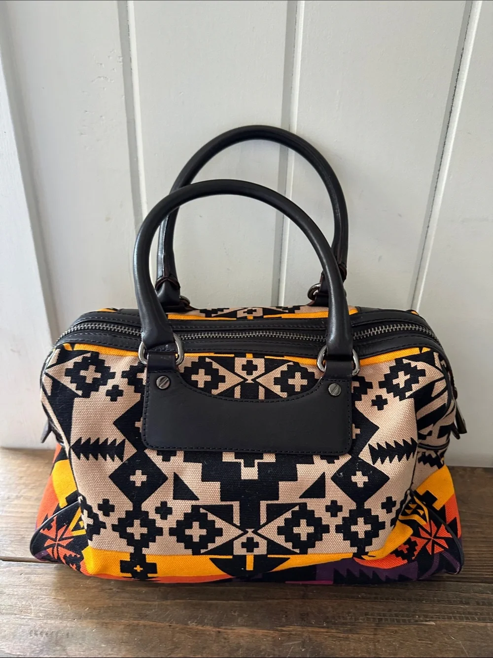 L.A.M.B. satchel featuring